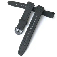 Men Women Silicone Strap Sports Pin Buckle Silicone Watch WristBand Soft Watchband for Casio G Shock W-800H W-217 AQ-S800W