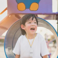日本IONION 專用兒童安全吊飾鍊-鵝絨黃 (不含清淨機)