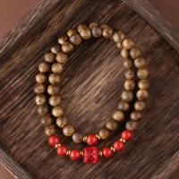 Agarwood bracelet, female Buddha beads, prayer beads, cultural and playful, finger wrapping, soft transportation,couple bracelet