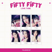 POLAROID FIFTY FIFTY LOVE TUNE (ISI 6 PCS + LAMINASI 2 SISI) TANDA TANGAN TTD KPOP PHOTOCARD CARDS I