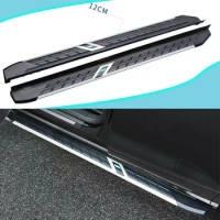 2 pcs Fits for Subaru XV 2018-2023 2024 Double Cab Side Step Nerf Bars Running Boards (with Brackets)