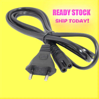 HomeTech 2 Pin AC Power Supply AC Cord Cable Figure 8 For PS2 Printer Laptop Radio CD Player Charger