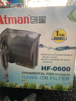 Atman HF-0600 Filter Gantung Aquarium/Aquascape Hang-on Filter