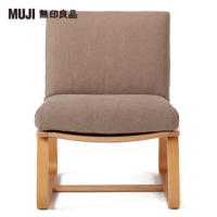 【MUJI 無印良品】LD兩用沙發椅(棉麻平織/棕色/大型家具配送)