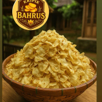 Keripik Singkong  250 Gram Kripik BAHRUS Jadul Snack Cemilan Asin Kering ketumbar pedes ori manis