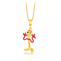 CHOW TAI FOOK Jewellery CHOW TAI FOOK Disney Pixar Collection 999 Pure Gold Pendant: Toy Story - Forky R23831