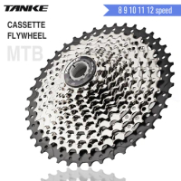 TANKE MTB Bike Cassette 8 9 10 11 12 Speed Mountain Bicycle Freewheel Sprocke 11T - 30T 36T 40T 42T 46T 50T cogs 8s 9s Flywheels