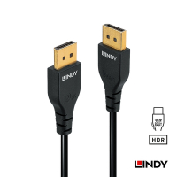 LINDY 林帝 SLIM DisplayPort 1.4版 公 to 公 傳輸線 3m (36463)