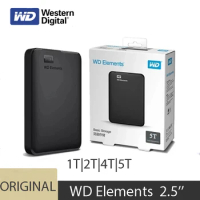 NEW Western Digital WD Elements 5TB 4TB 2TB 1TB 2.5" Portable Hard Drive USB3.0 External Hard Disk HDD For Desktop PC laptop pc