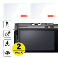 2x Tempered Glass Screen Protector for Fujifilm X-T5 X-T4 X-A7 XA7 X A7 XT4 X-T200 XT200 T200 X100VI X-Pro3 X-S10 XS10 X-E4 XE4
