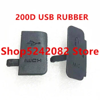 NEW USB/HDMI DC IN/VIDEO OUT Rubber Door Bottom Cover for Canon EOS 200D 200D II 200D Mark2 250D Digital Camera
