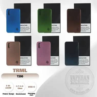 Mod Vape TRML T200 220W Box Mod Only Authentic By Trml X Vapeon BROWN SUGAR