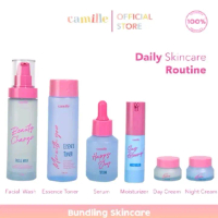 Camille ORI - Camille Beauty by Nadsav Exp 2029 - Paket Perawatan Kulit Harian dengan Facial Wash Es