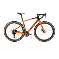 TWITTER 22 speed Carbon fiber Gravel road bike disc brake Cycle cross bicycle 700 *40C tire