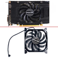 Cooling Fan CF-12915S 4PIN Nvidia GTX1060 ITX GPU FAN For INNO3D GTX1060 GTX650TI 750 750TI Graphics Card Fan Replacement