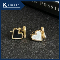 KLOOTH.ID - Anting Titanium Wanita Hati Earrings Stainless