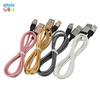 300pcs/lot Wholesale Type C 8pin Micro USB 5pin 1 M Sky Pillar Data Sync Charger Cable for IPhone X Huawei HTC Sony Xiaomi