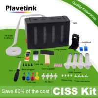 Plavetink Luxury DIY Ciss Tank For HP 123 XL Ink Cartridge For HP Deskjet 1110 2130 2132 2133 2134 3630 3632 3637 Printer