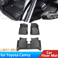 for Toyota Camry XV50 50 2012 2013 2014 2015 2016 2017 Daihatsu Altis Accessories Car Floor Mat Foot Panel Liner Carpet Pad Mats
