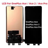 Original LCD Display For OnePlus Ace 2 2V Ace2 Pro 5G AMOLED Touch Screen Digitizer Assembly PGKM10 / PHK110 / PGP110 Replace
