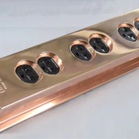 Furutech Furukawa flagship GTX-D teamed up with COW KING BASE copper hollow out socket 2 / 4 / 6 sockets