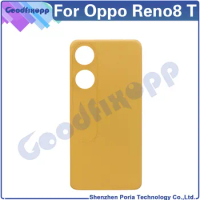 For Oppo Reno8 T CPH2481 Reno8T Reno 8T Back Battery Cover Door Housing Rear Case Repair Parts Replacement