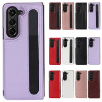 Case For Samsung Galaxy Z Fold 5 4 3 Huawei P50 Pocket And Vivo X Fold 2 Huawei Mate X3 Wallet Flipping Anti Drop Leather Cover