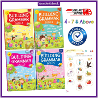 Building Grammar Skills - Easy English Grammar - Preschool - Kids - English Activity Book - Beginner
