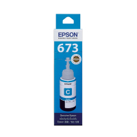 EPSON T673 T673200 原廠藍色墨水匣