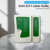 Professional RJ45 Cable Lan Tester Network Cable Tester RJ45 RJ11 RJ12 CAT5 UTP LAN Cable Tester Networking Cable Repair Tool