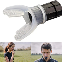 Breathing Trainer Exercise Lung Face Mouthpiece Respirator Fitness Equipment For Household Healthy Care Accessories