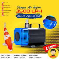 Pompa Mesin Filter Air Celup Kolam Ikan Koi Aquarium Low Watt Submersible Water Pump Waterfall Air T