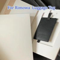 For Rimowa Luggage Tag Boarding Pass Rimowa Luggage Tag Leather Tag Suitcase Luggage Accessories Portable Checked Pendant