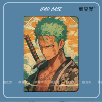 Roronoa Zoro Anime ONe Cases For Samsung Galaxy Tab S9 Lite 8.7 2021Case SM-T220/T225 Tri-fold stand Cover Galaxy Tab S6 Lite S8