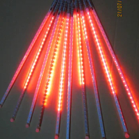 Led Meteor Lighting 12v Dc 10pcs/set Double-sided 30cm 0.3m 36LEDs/tube Led Rain Light LED Snow Fall Tube 10w CE RoHS 20set/lot