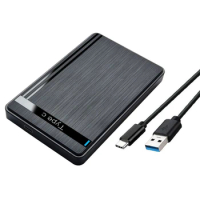 50set USB 3.0 Type C 2.5 Inch SATA Mobile HDD Case Type-C USB3.0 SATA 3.0 SSD Portable Hard Drive Disk External Enclosure Box