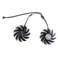 75MM PLD08010S12HH T128010SU 4Pin 0.35A Cooler Fan Replacement For Gigabyte GTX 1050Ti 1050 RX 550 RX560 Graphics Video Card Fan