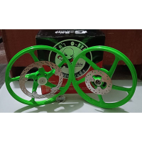 G-REN 5SPOKES MAGS RAIDER 150 CARB/FI 1.2*17/1.4*17 SLIM TYPE