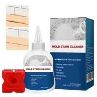 Mold Stain Remover 100ml Home Mold Stain Cleaning Gel Washing Machine Cleaner Grout Cleaner Stain Remover For Home Sink Kitchen