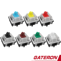 Gateron mx switch 5 pin Switches RGB SMD 5pin Axis Compatible for Cherry MX mechanical Keyboard diy Switches Yellow Red X6HB