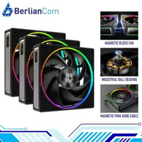ID-COOLING MF-1230-ARGB-K TRIO Magnetic Link 120mm ARGB PWM Fan High Airflow Static Pressure