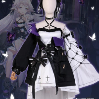 COS Store Anime Game Aether Gazer Hel sexy Halloween Carnival Role CosPlay Costume Complete Set