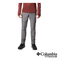 Columbia 哥倫比亞 男款- 鈦 防潑軟殼長褲-灰色 UAE59720GY/IF
