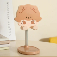 POPMART DIMOO Animal Kingdom Series Mobile Phone Holder Toys Doll Cute Anime Figure Ornaments Gift Collection