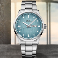 MIDO美度 官方授權 MULTIFORT M先鋒系列 機械腕錶 禮物推薦 畢業禮物 42mm / M0384301104100