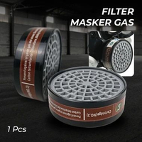 Refill Cartridge Filter Masker Respirator Organik Activated Carbon SF05 SF02 SF01 FD41