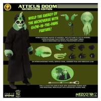 In Stock Original MEZCO ONE:12 ATTICUS DOOM NECROVERSE EDITION Action Figures Model Toys