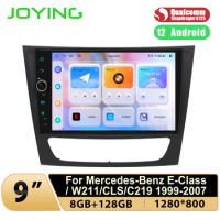 Joying 9"Android Car Radio Stereo Upgrade GPS Navigation For Mercedes-Benz E-Class/W211/CLS/C219 1999-2007 Plug and Play