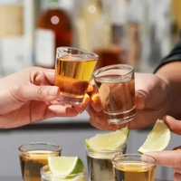 Gelas Sloki Kaca One Shot 25ml Liquor Tequila Cocktail Sopi Cap Tikus Arak Bali Whisky Soju Mini Gla
