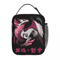 Monster Hunter Rise Sunbreak Malzeno Kanji Thermal Insulated Lunch Bags for Travel Food Container Bags Thermal Cooler Lunch Box